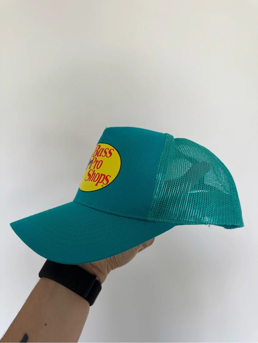Bass Pro Shops Teal Trucker Hat